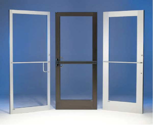 Glass Aluminum Storefront Doors